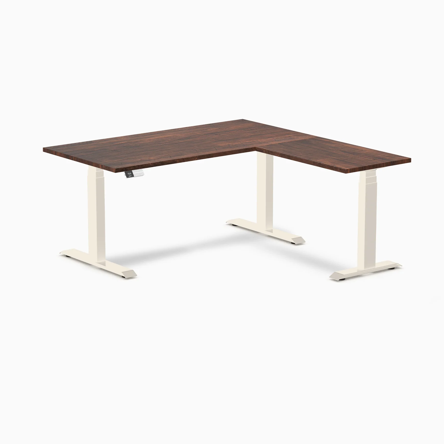Desky Softwood L-Shape Sit Stand Desk - Image 9