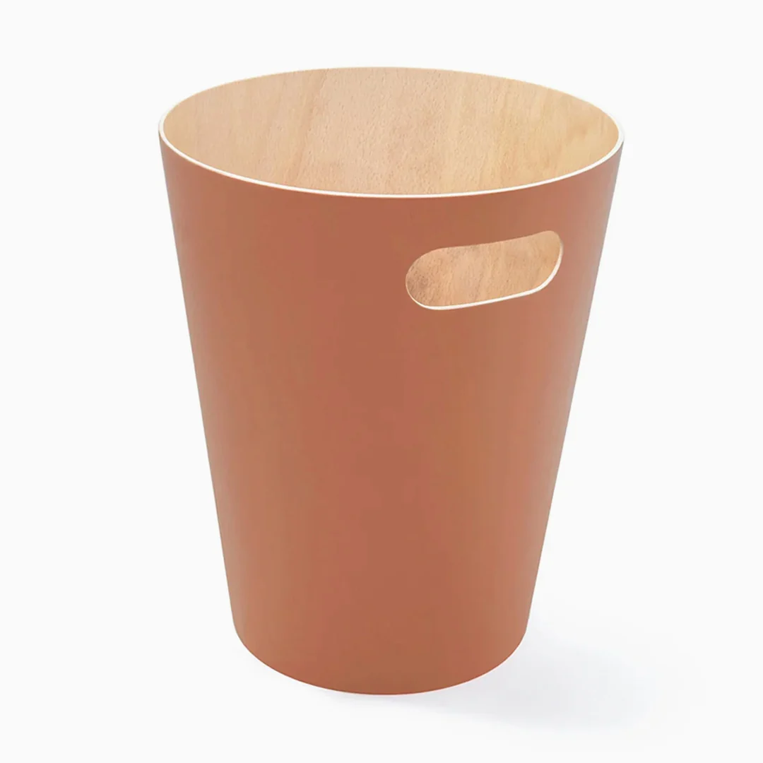 Desky Wooden Rubbish Bin - Image 5