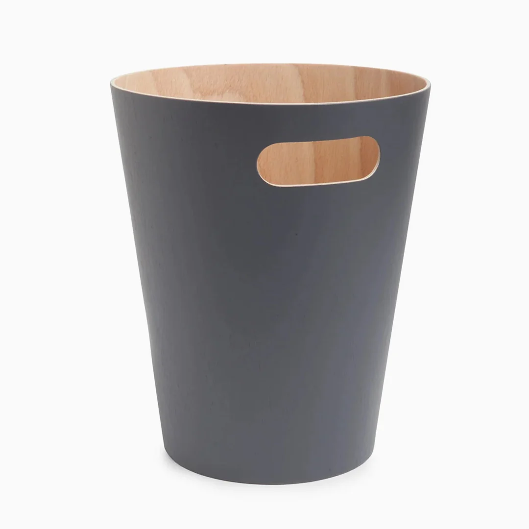 Desky Wooden Rubbish Bin - Image 7