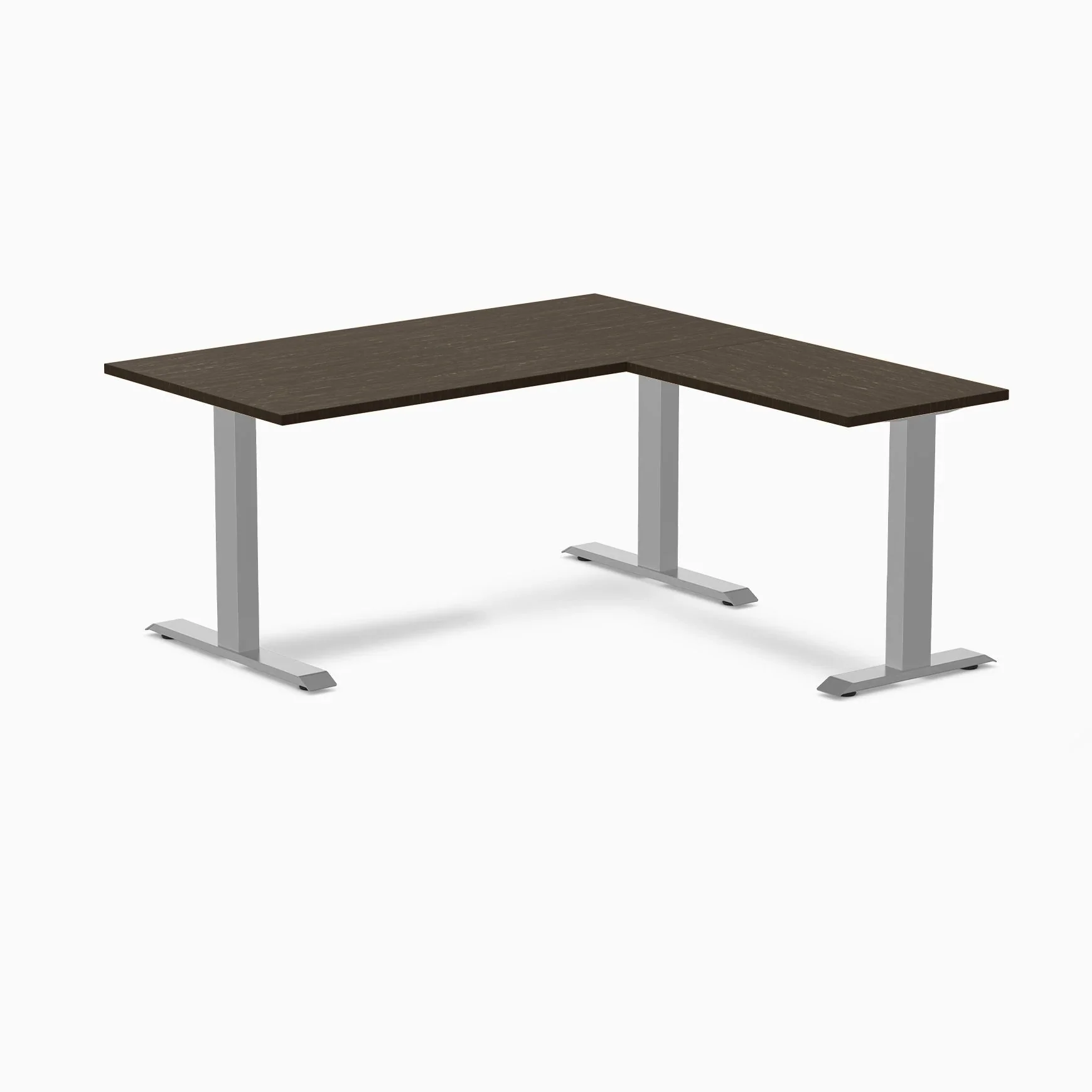 Desky Zero Bamboo L-Shape Office Desk - Image 16