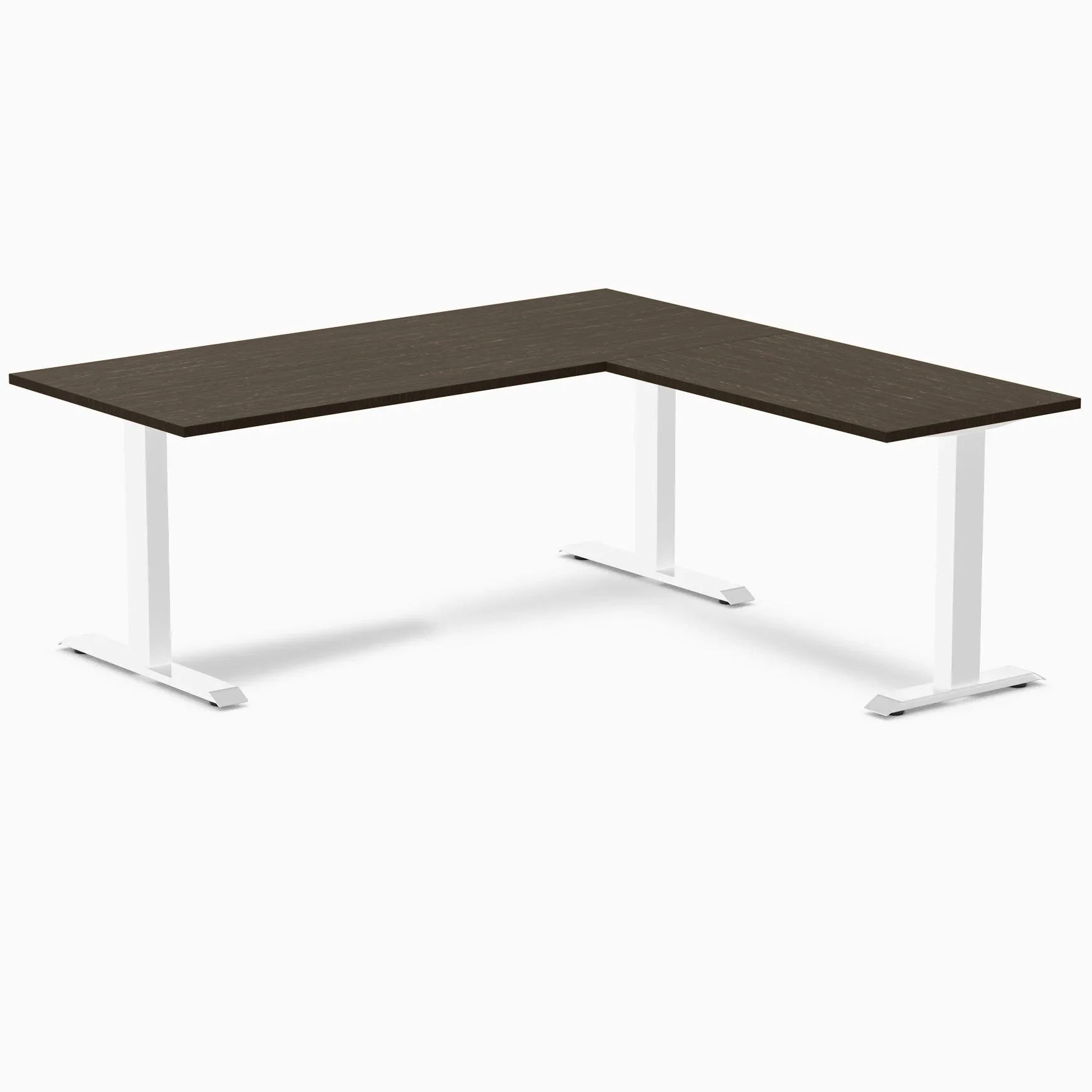 Desky Zero Bamboo L-Shape Office Desk - Image 18