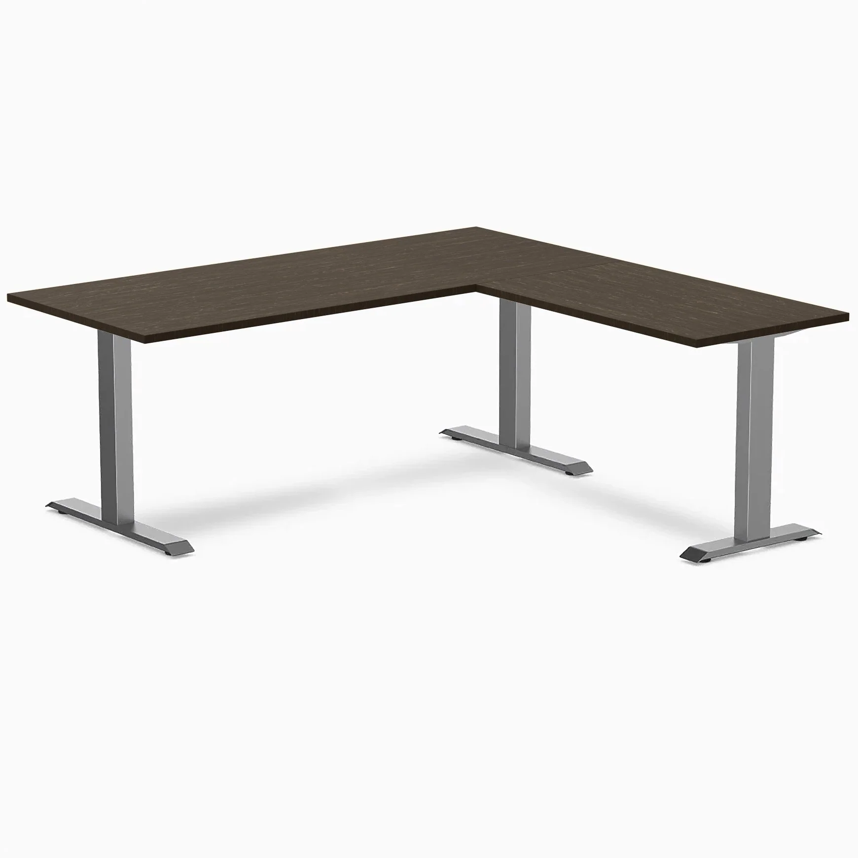 Desky Zero Bamboo L-Shape Office Desk - Image 19
