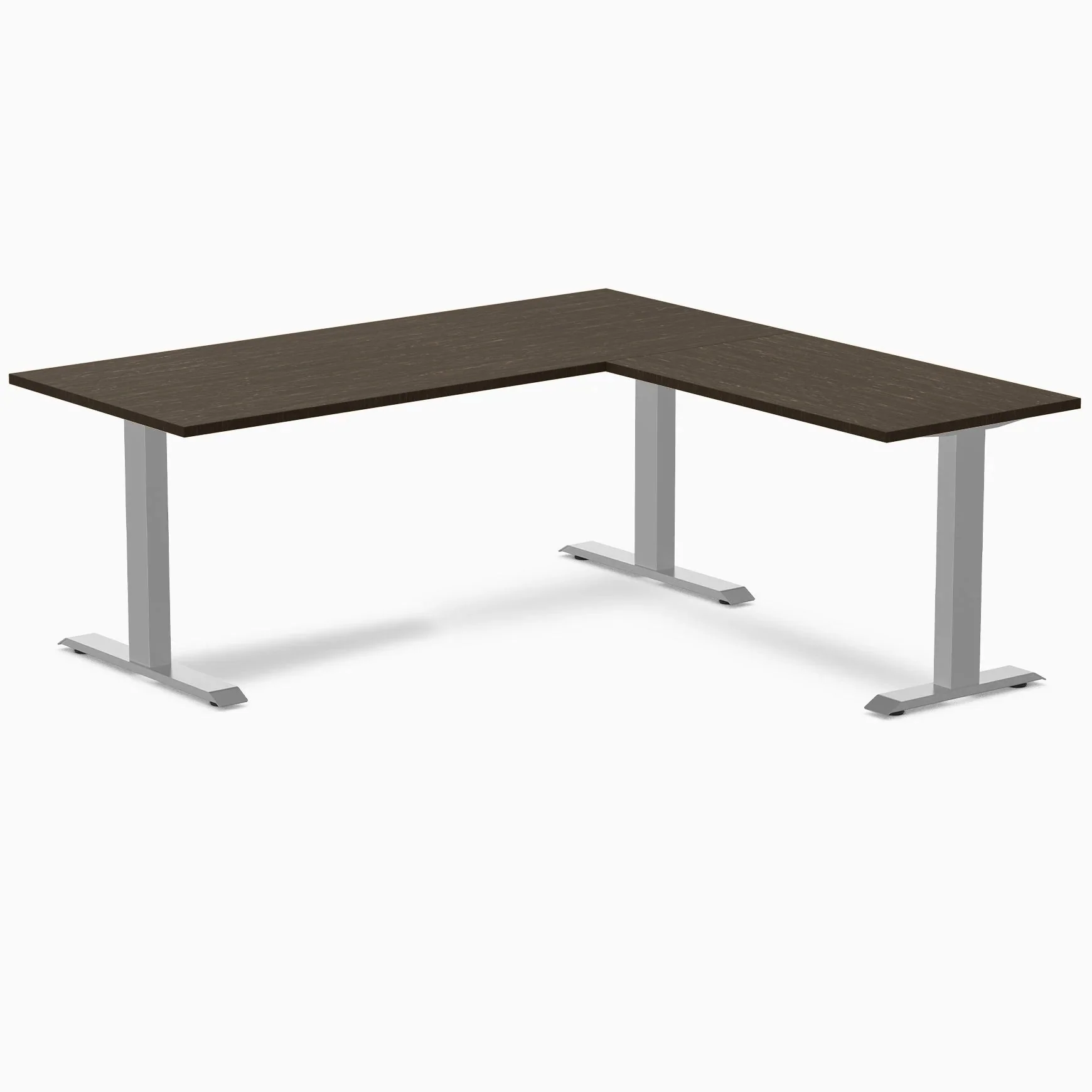 Desky Zero Bamboo L-Shape Office Desk - Image 20
