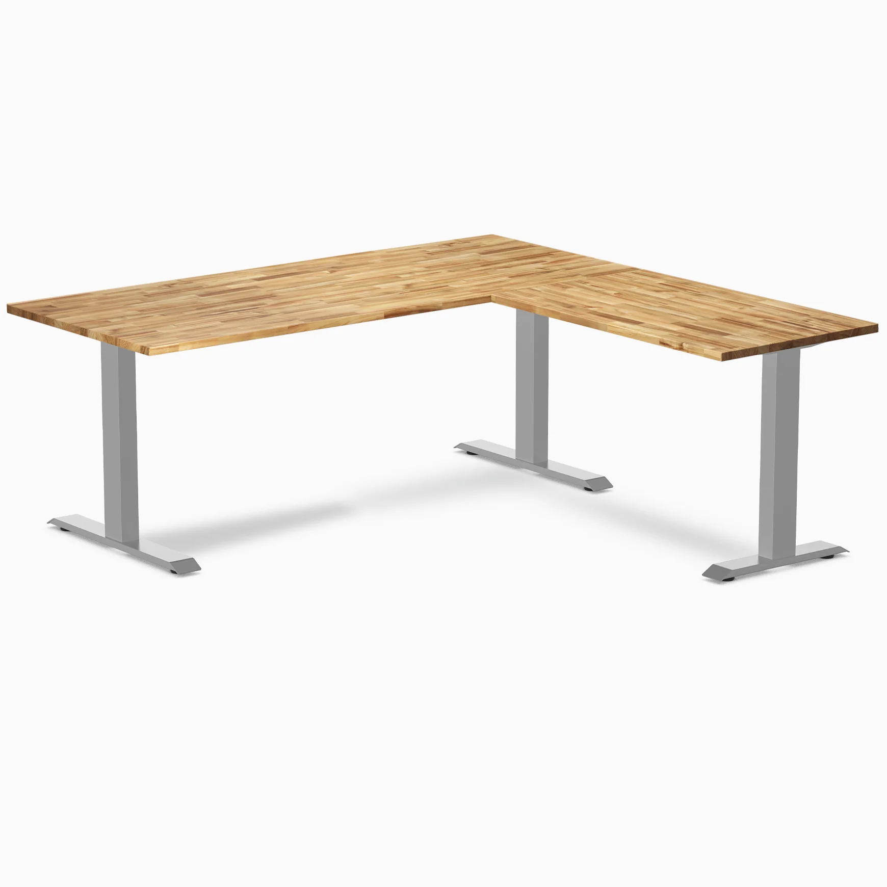 Desky Zero Hardwood L-Shape Office Desk - Image 102