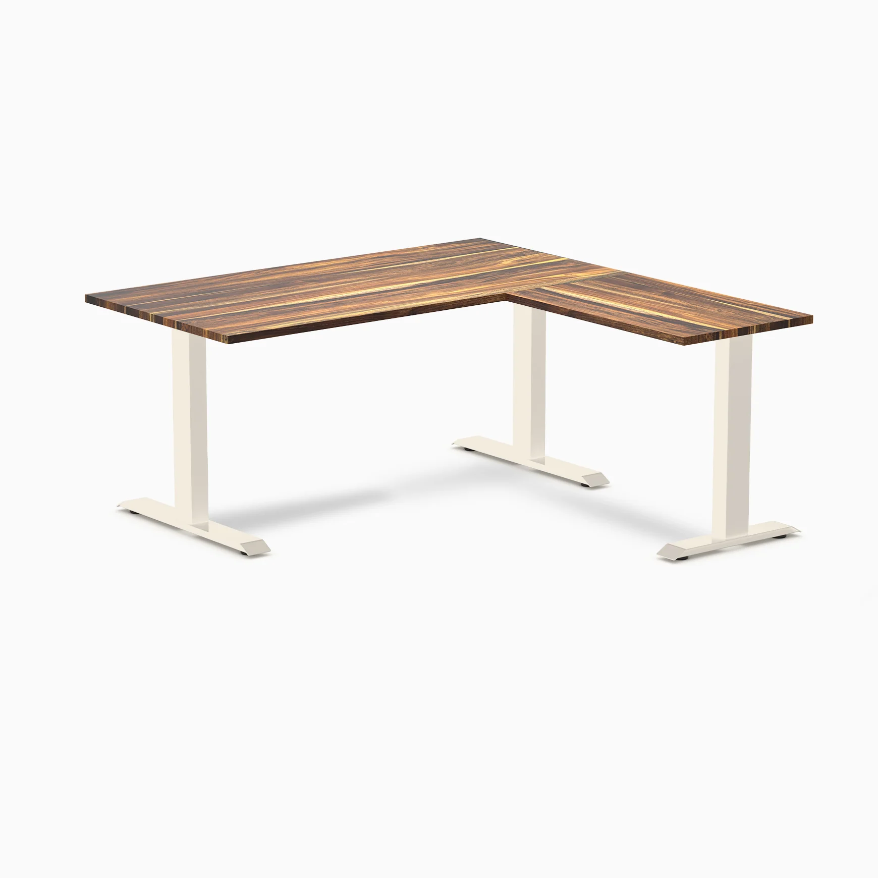 Desky Zero Hardwood L-Shape Office Desk - Image 112