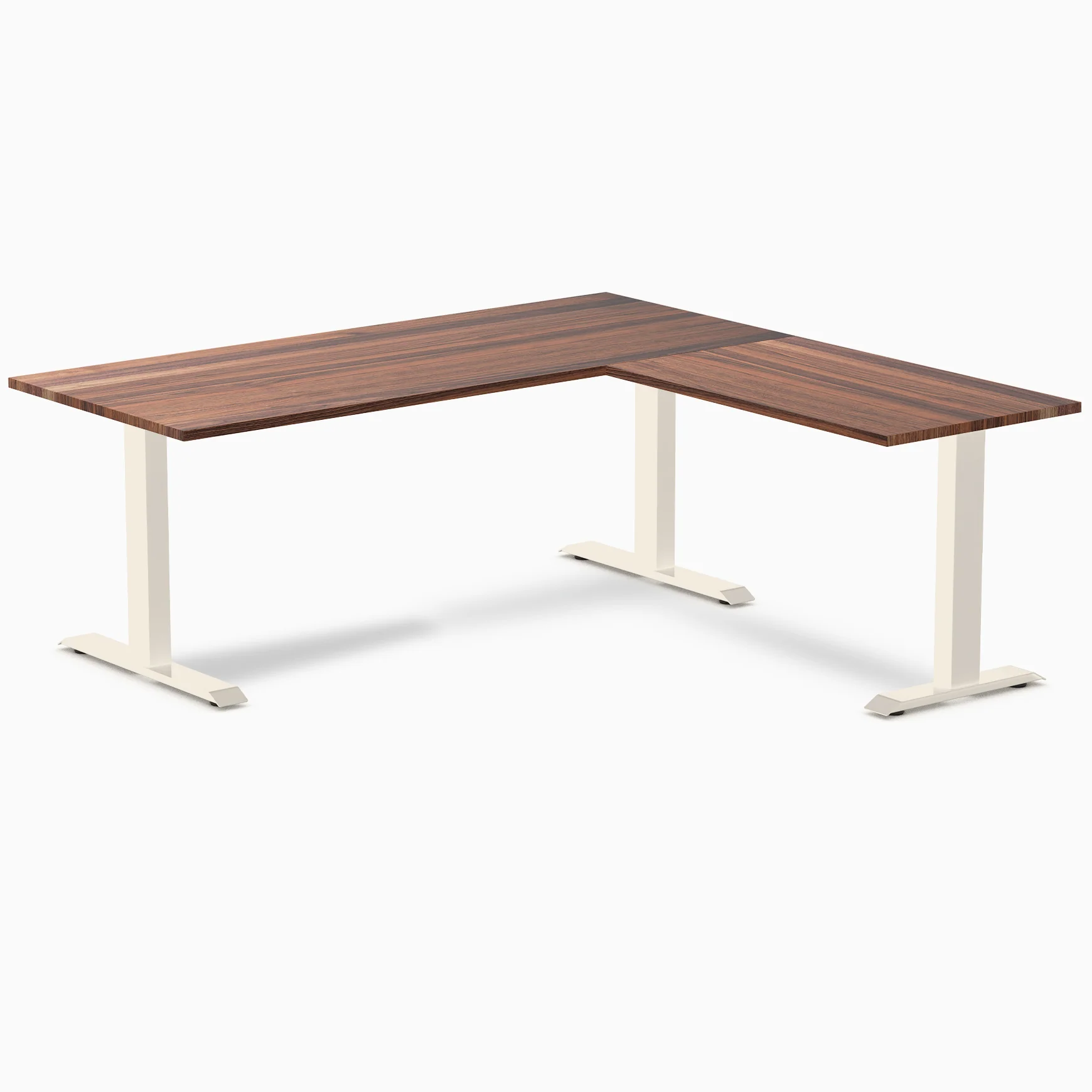 Desky Zero Hardwood L-Shape Office Desk - Image 116