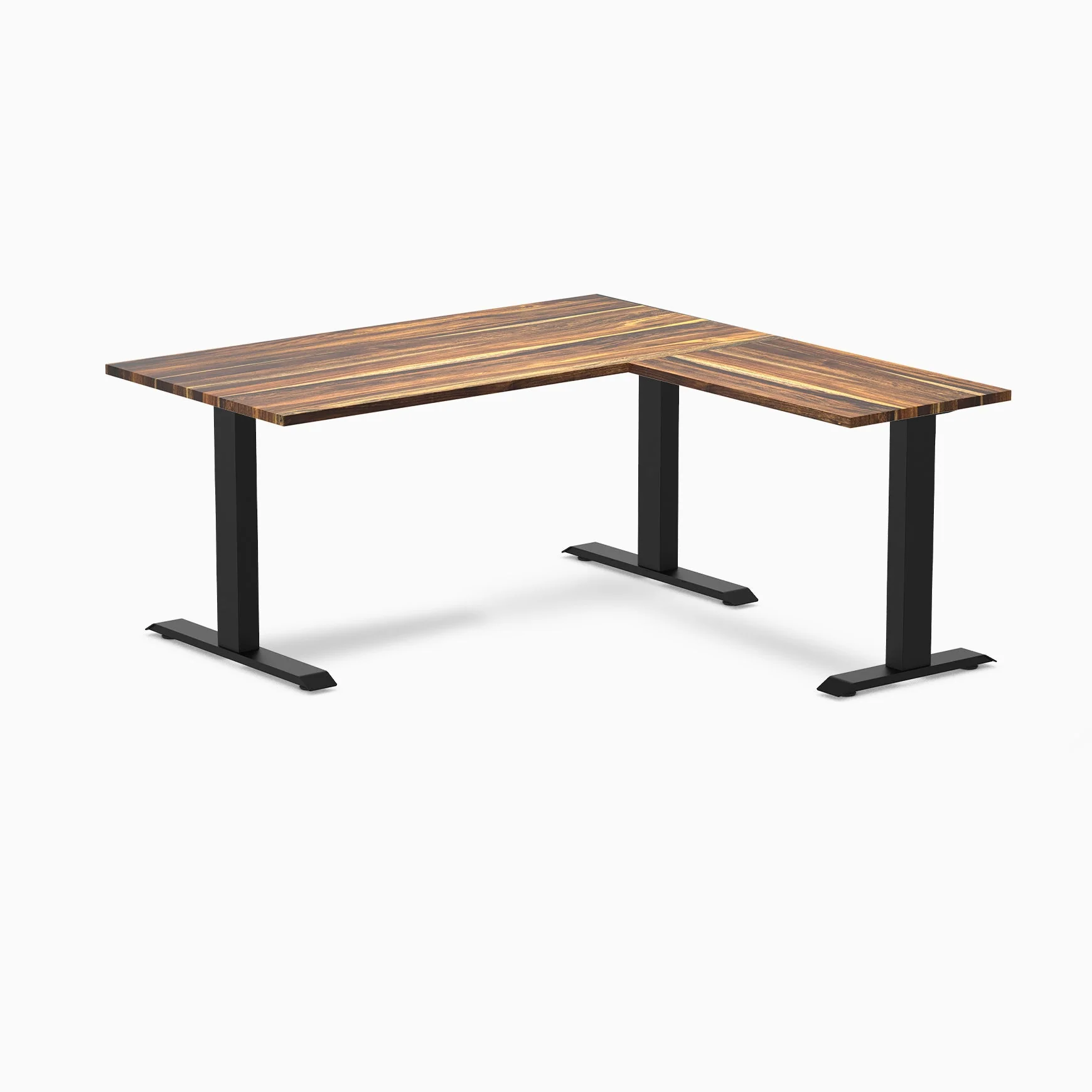 Desky Zero Hardwood L-Shape Office Desk - Image 12