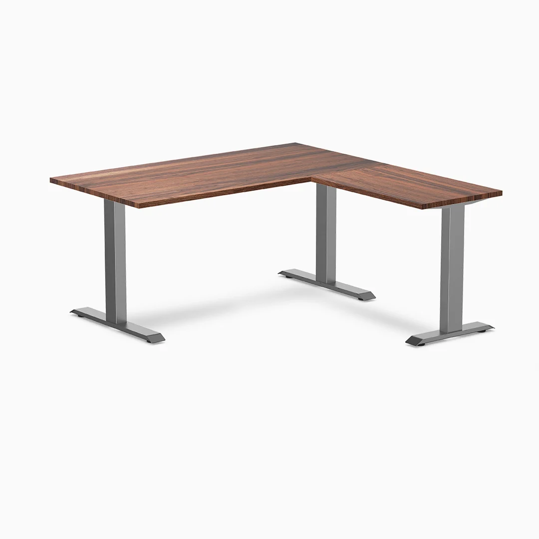 Desky Zero Hardwood L-Shape Office Desk - Image 14