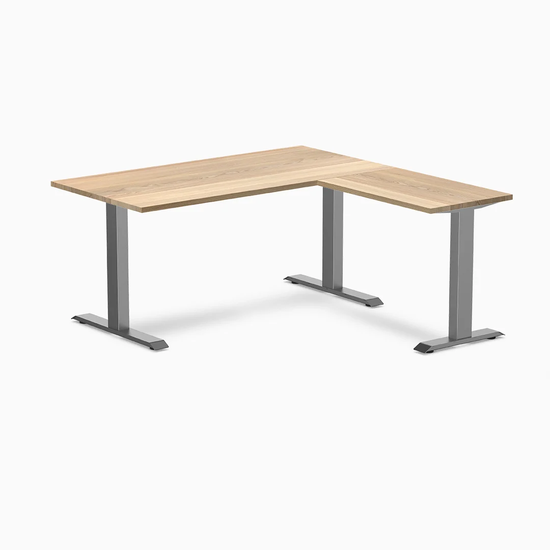 Desky Zero Hardwood L-Shape Office Desk - Image 18