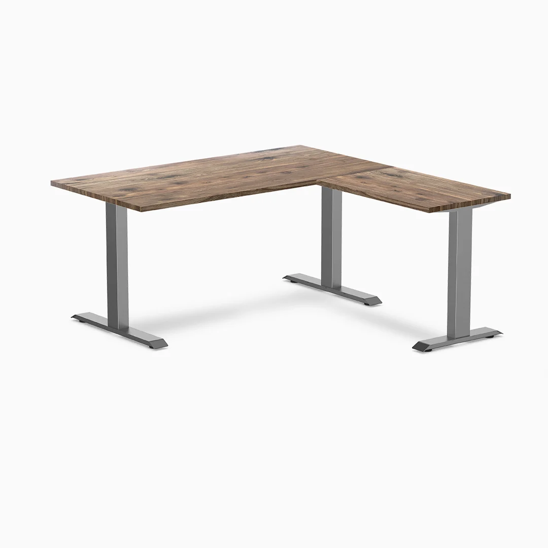 Desky Zero Hardwood L-Shape Office Desk - Image 20