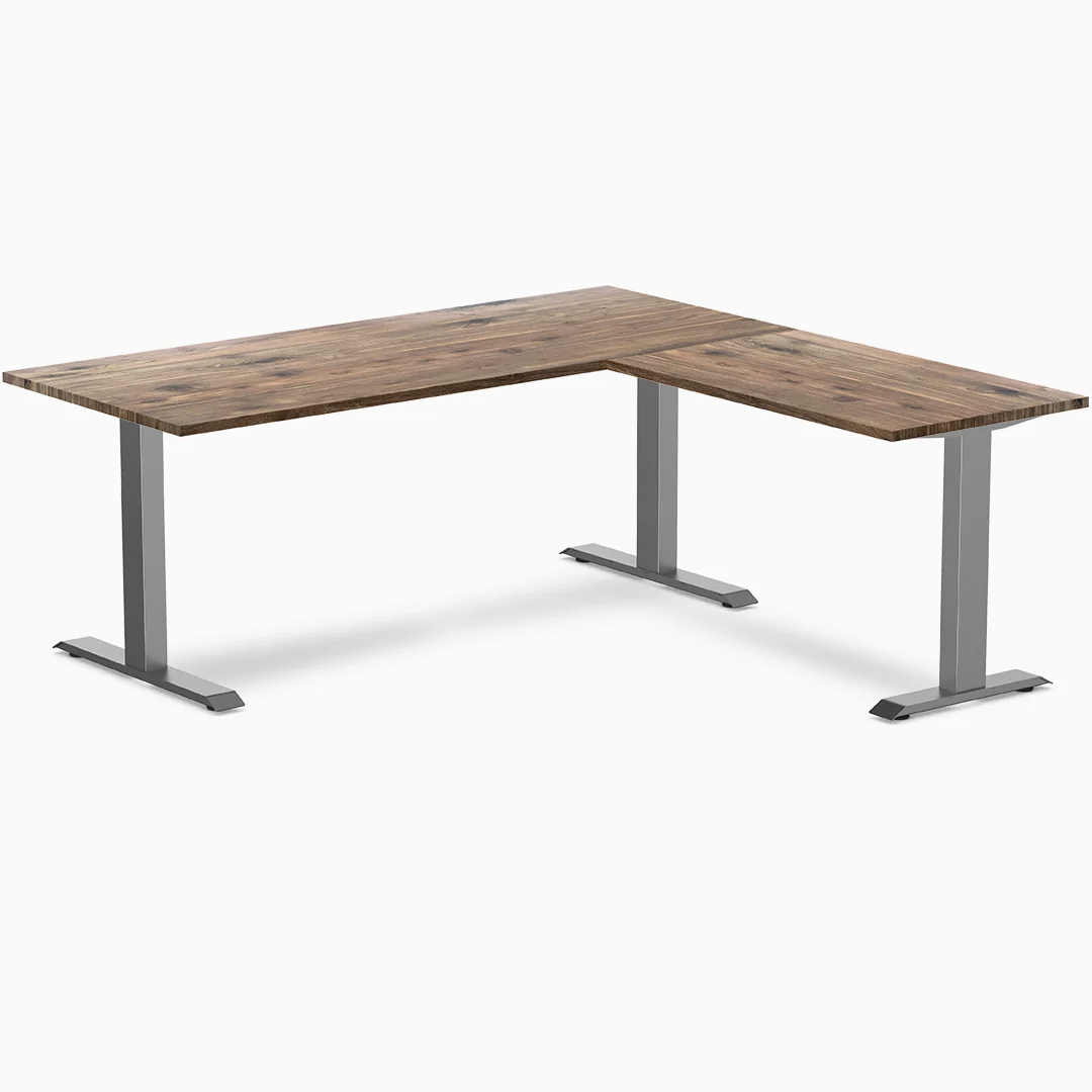 Desky Zero Hardwood L-Shape Office Desk - Image 22