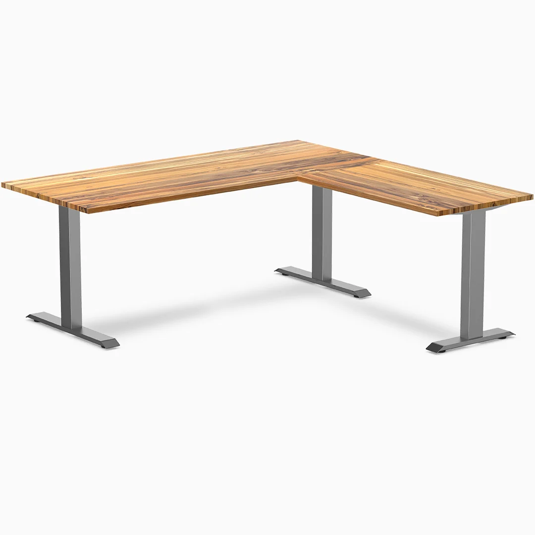 Desky Zero Hardwood L-Shape Office Desk - Image 24
