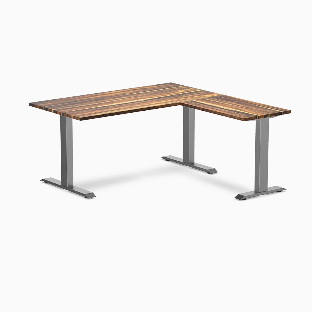Desky Zero Hardwood L-Shape Office Desk - Image 25