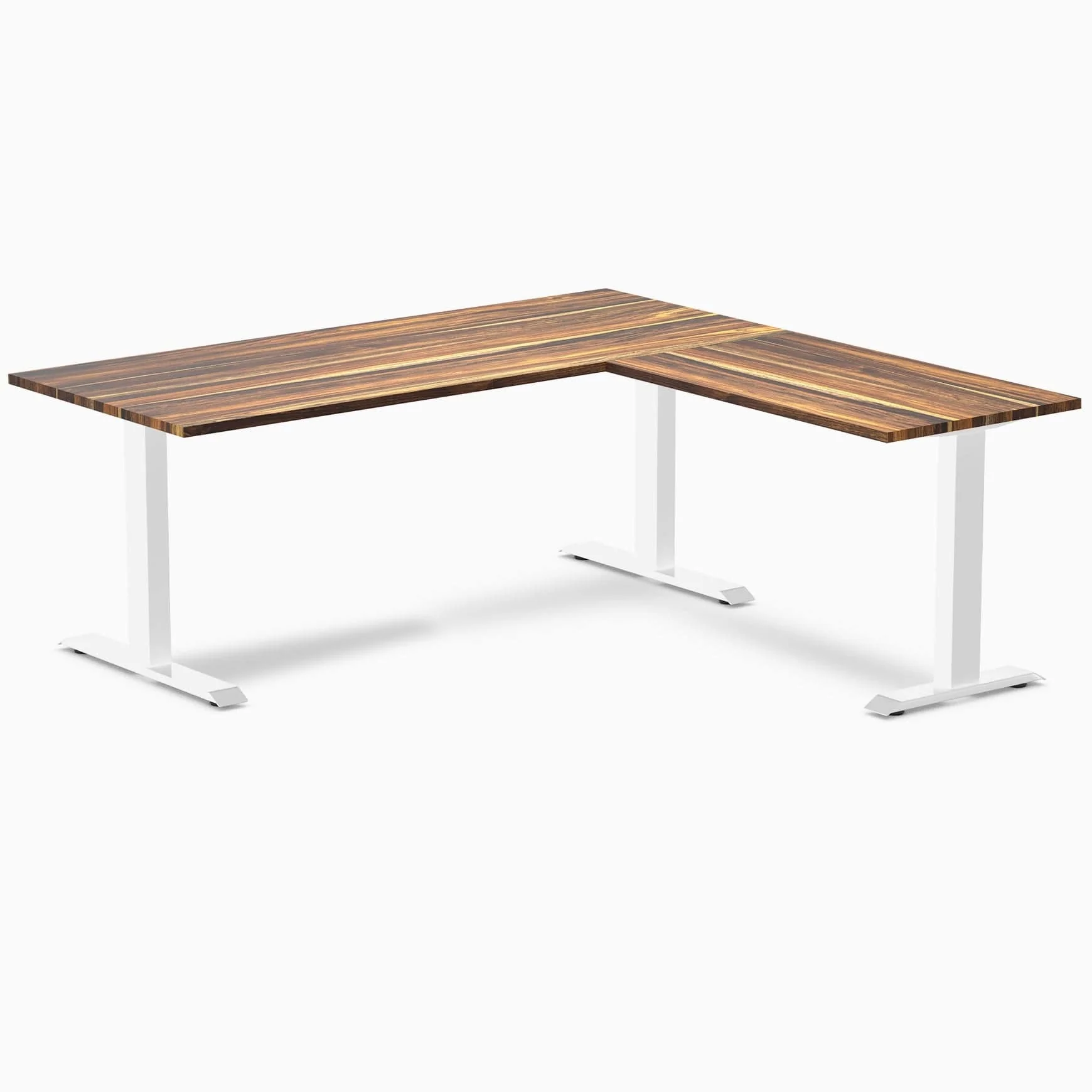Desky Zero Hardwood L-Shape Office Desk - Image 28