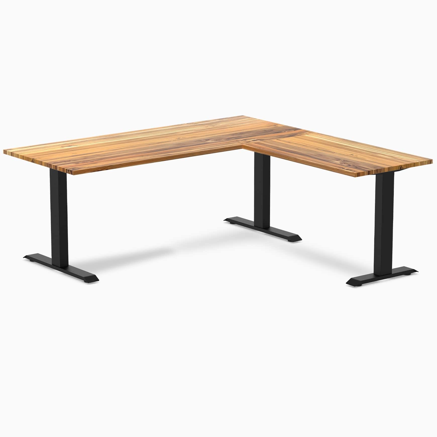 Desky Zero Hardwood L-Shape Office Desk - Image 57