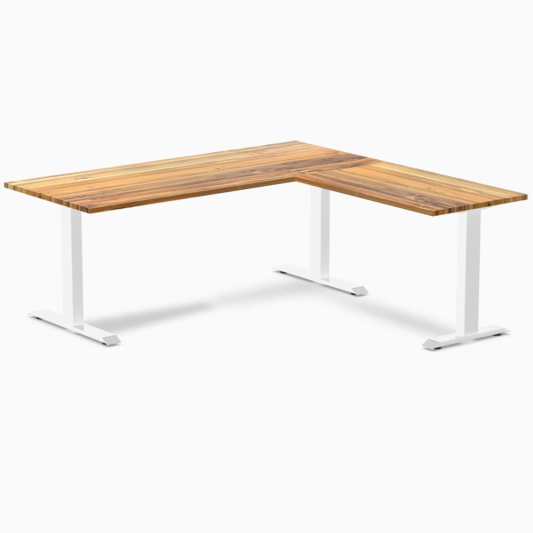 Desky Zero Hardwood L-Shape Office Desk - Image 58