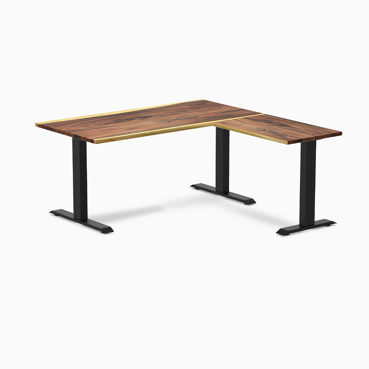 Desky Zero Hardwood L-Shape Office Desk - Image 60