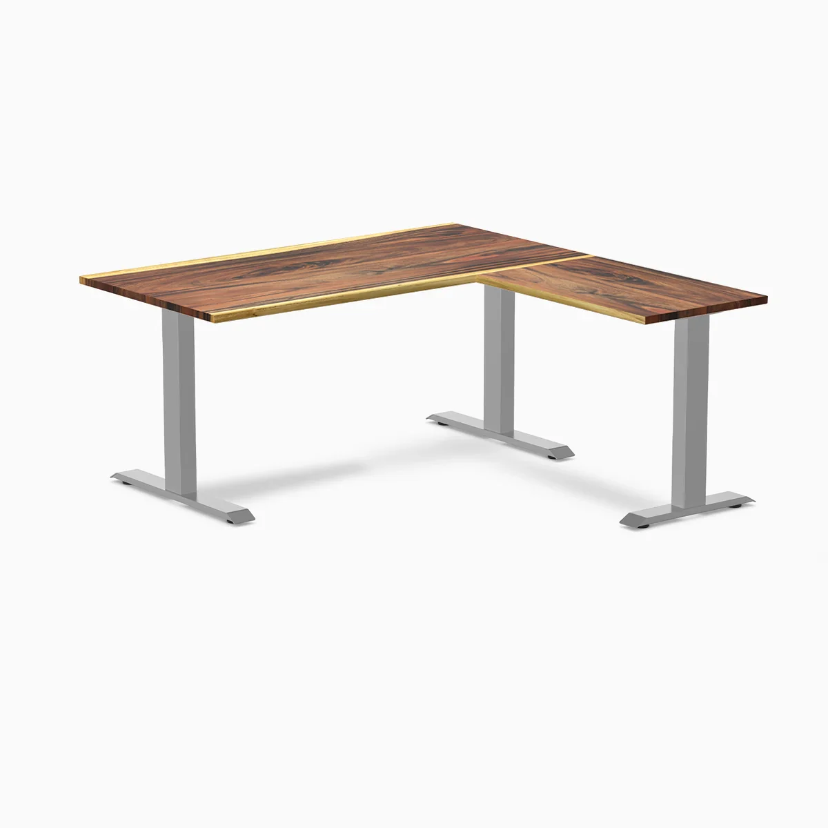 Desky Zero Hardwood L-Shape Office Desk - Image 63
