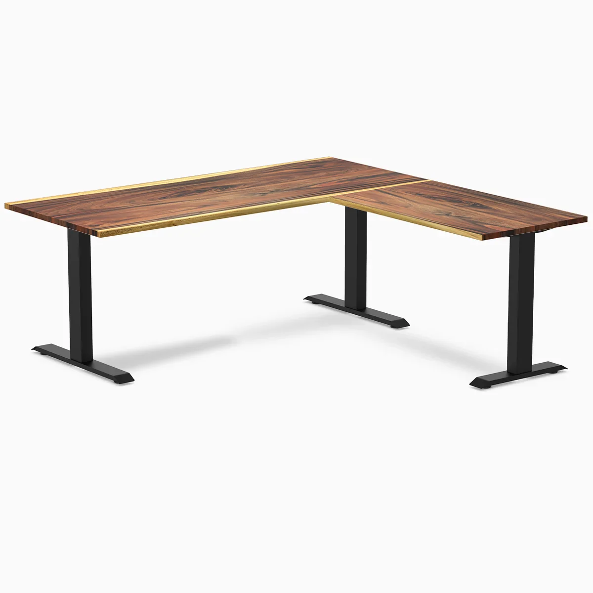 Desky Zero Hardwood L-Shape Office Desk - Image 64