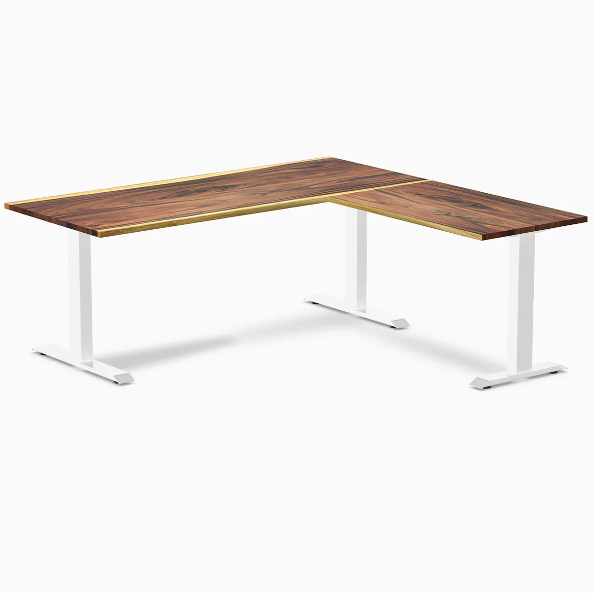 Desky Zero Hardwood L-Shape Office Desk - Image 65