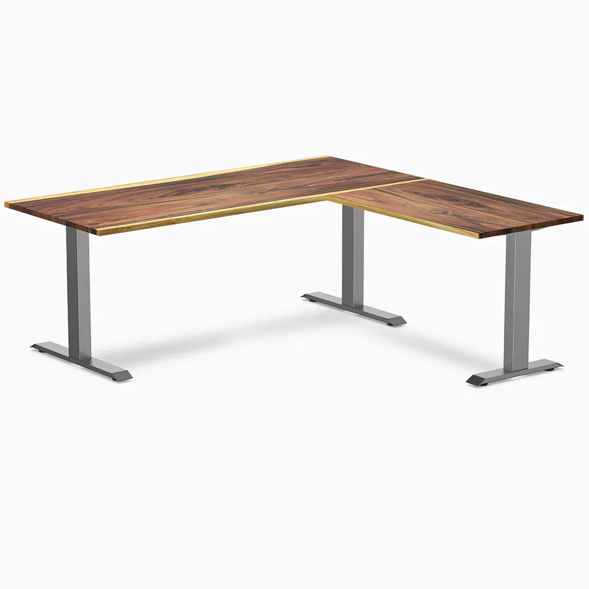 Desky Zero Hardwood L-Shape Office Desk - Image 66