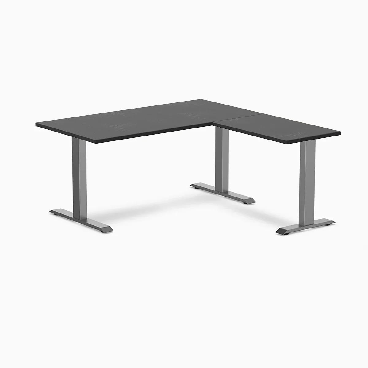 Desky Zero Hardwood L-Shape Office Desk - Image 69