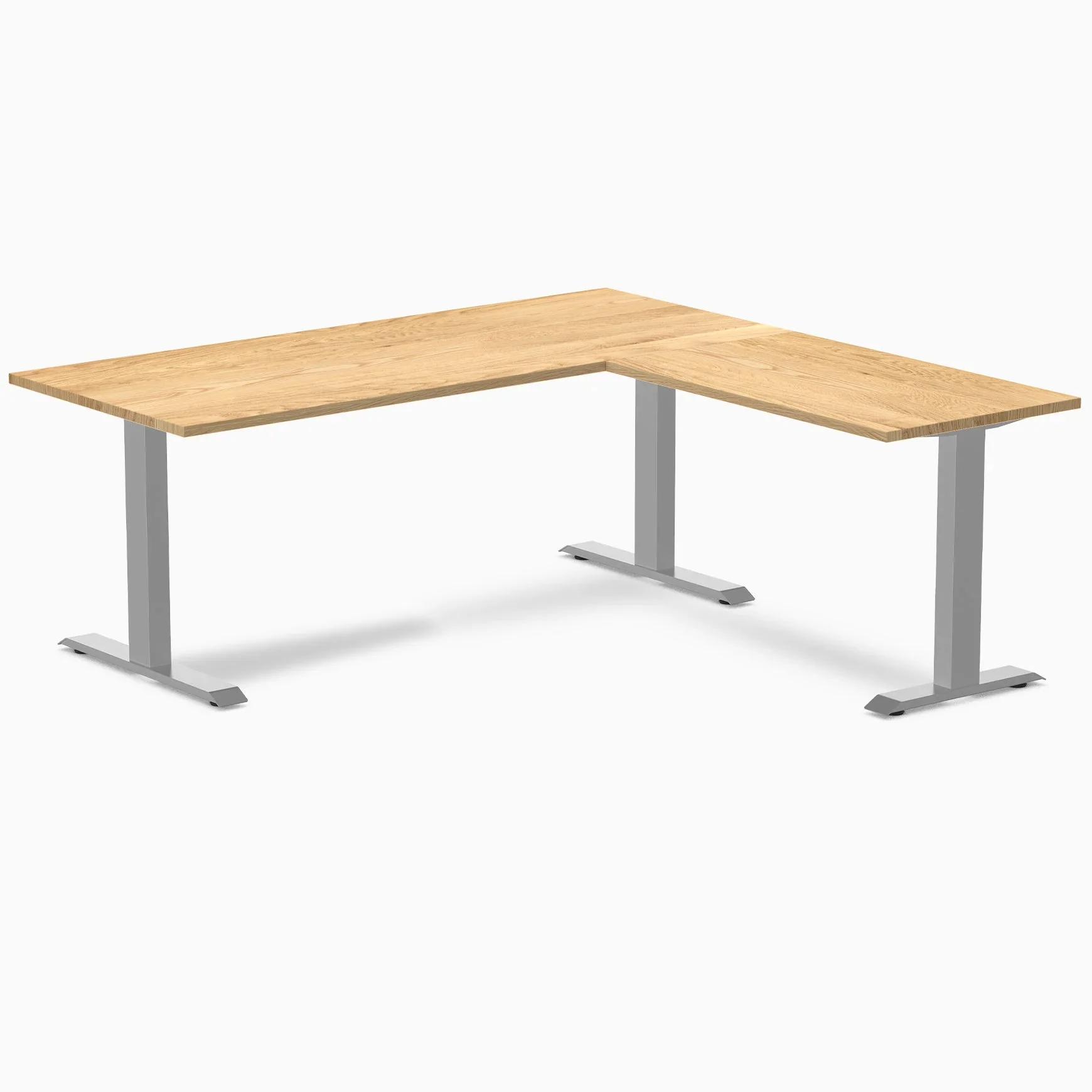 Desky Zero Hardwood L-Shape Office Desk - Image 87