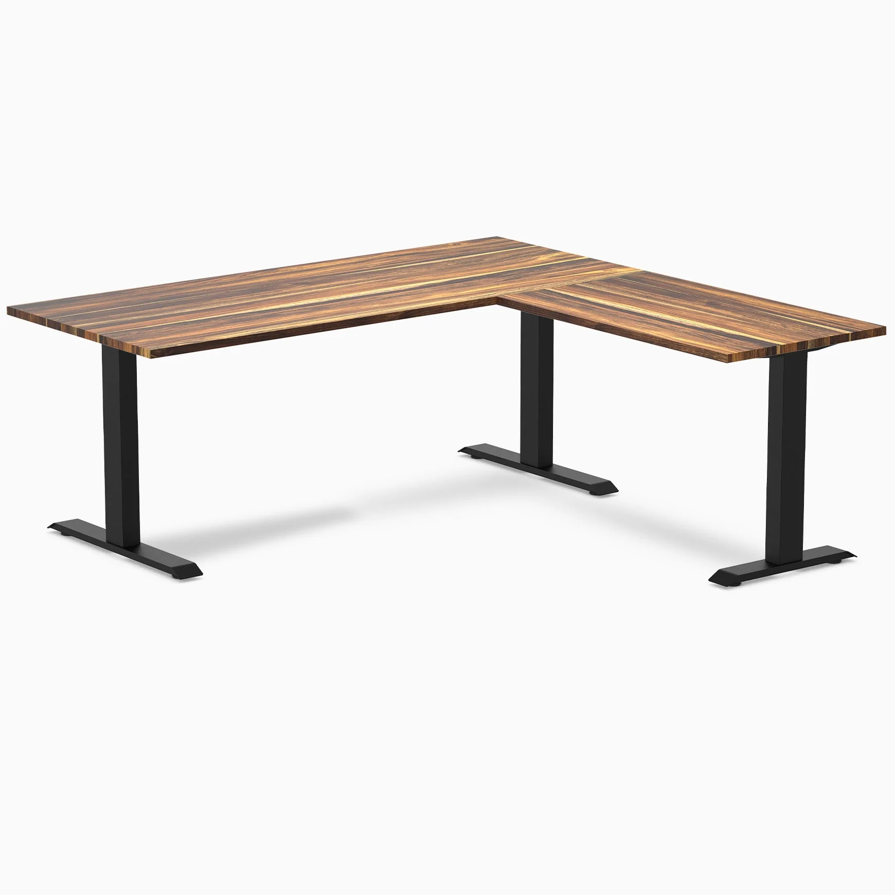 Desky Zero Hardwood L-Shape Office Desk - Image 88