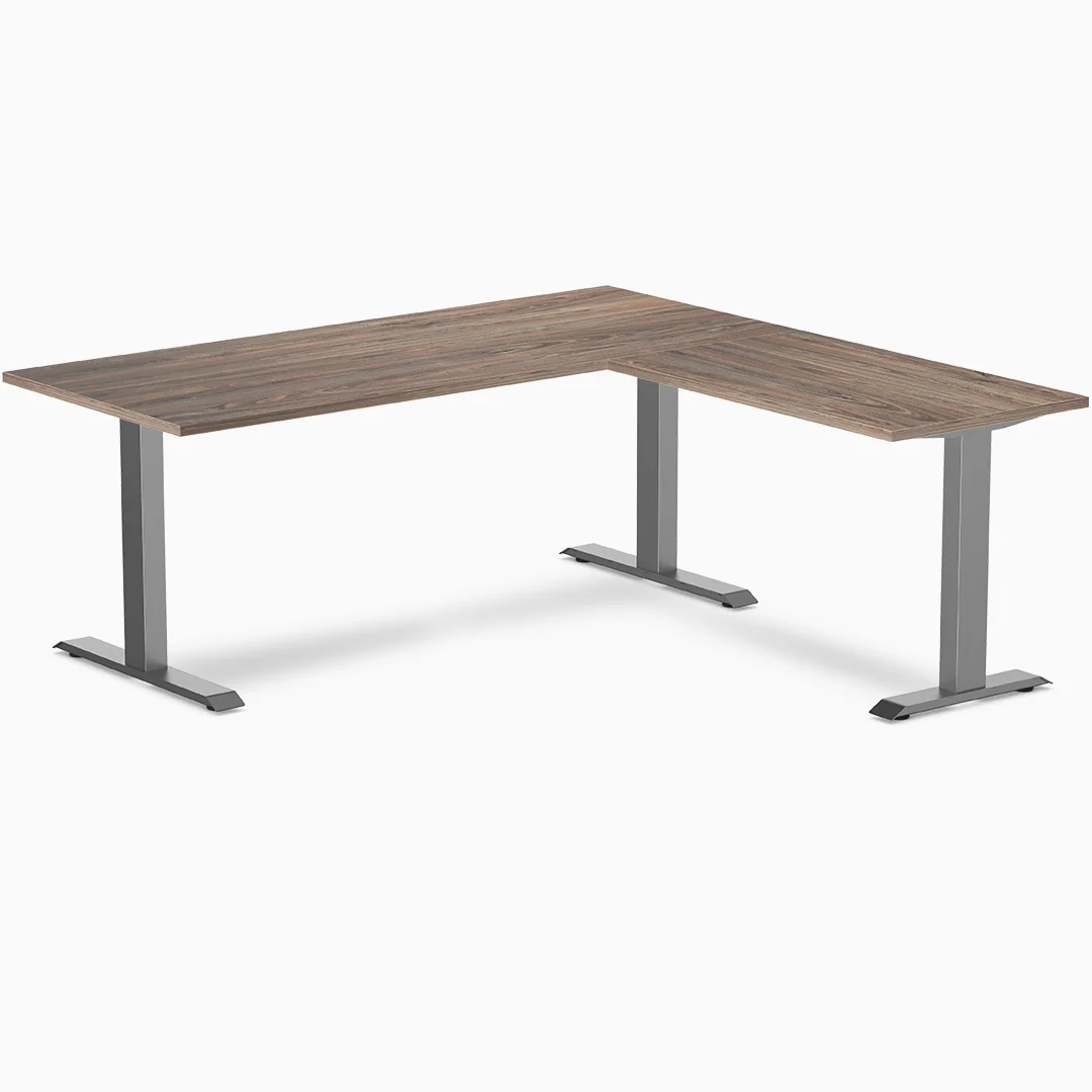 Desky Zero Melamine L-Shape Office Desk - Image 32