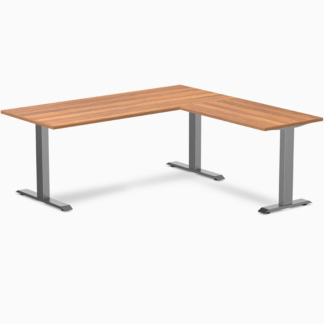 Desky Zero Melamine L-Shape Office Desk - Image 36