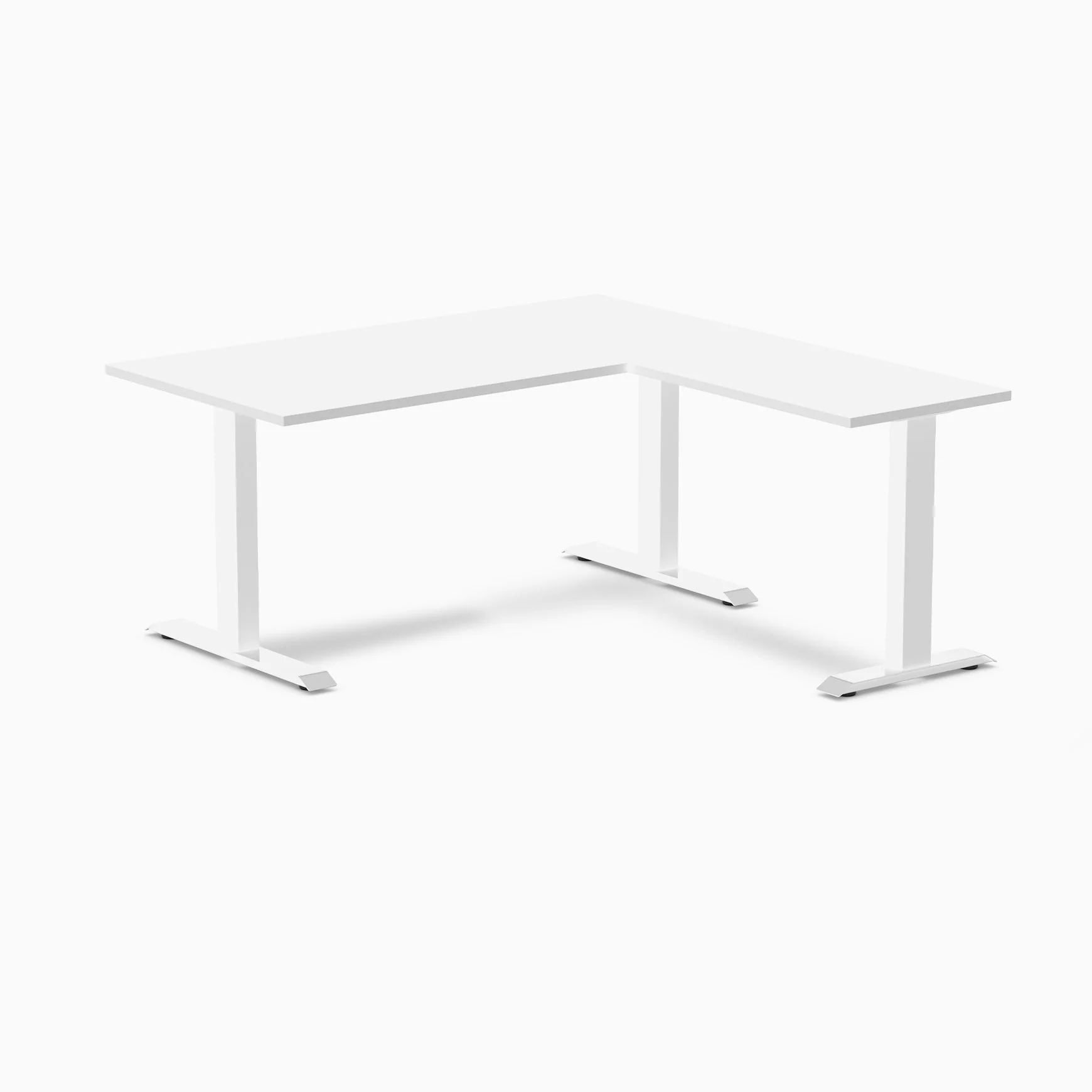 Desky Zero Melamine L-Shape Office Desk - Image 44