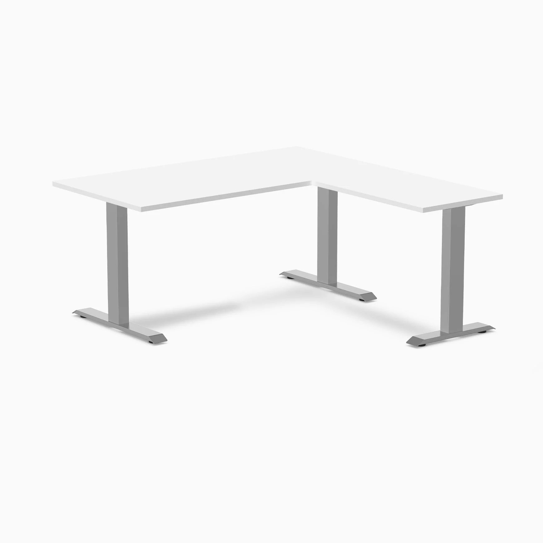 Desky Zero Melamine L-Shape Office Desk - Image 45