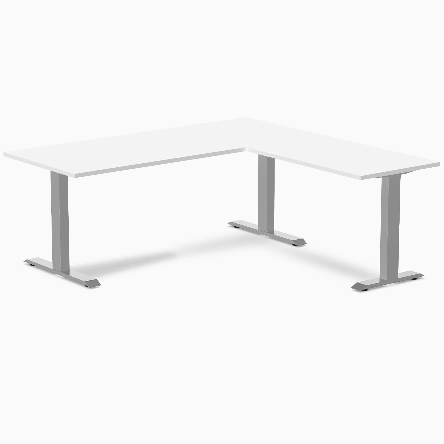 Desky Zero Melamine L-Shape Office Desk - Image 48