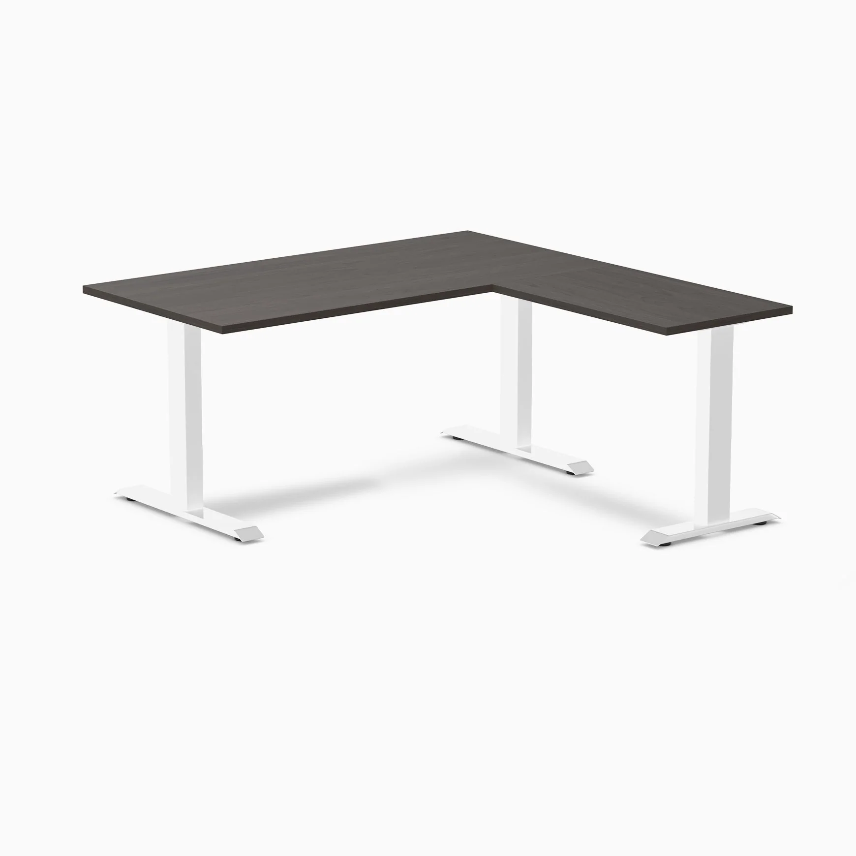 Desky Zero Melamine L-Shape Office Desk - Image 56
