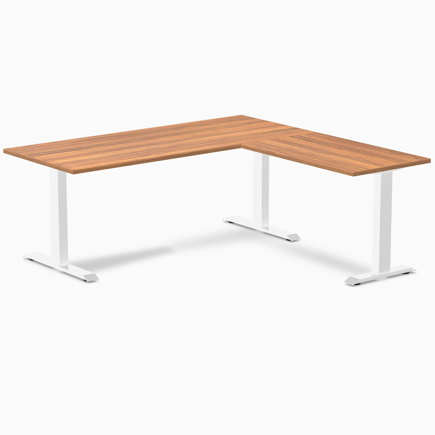 Desky Zero Melamine L-Shape Office Desk - Image 64