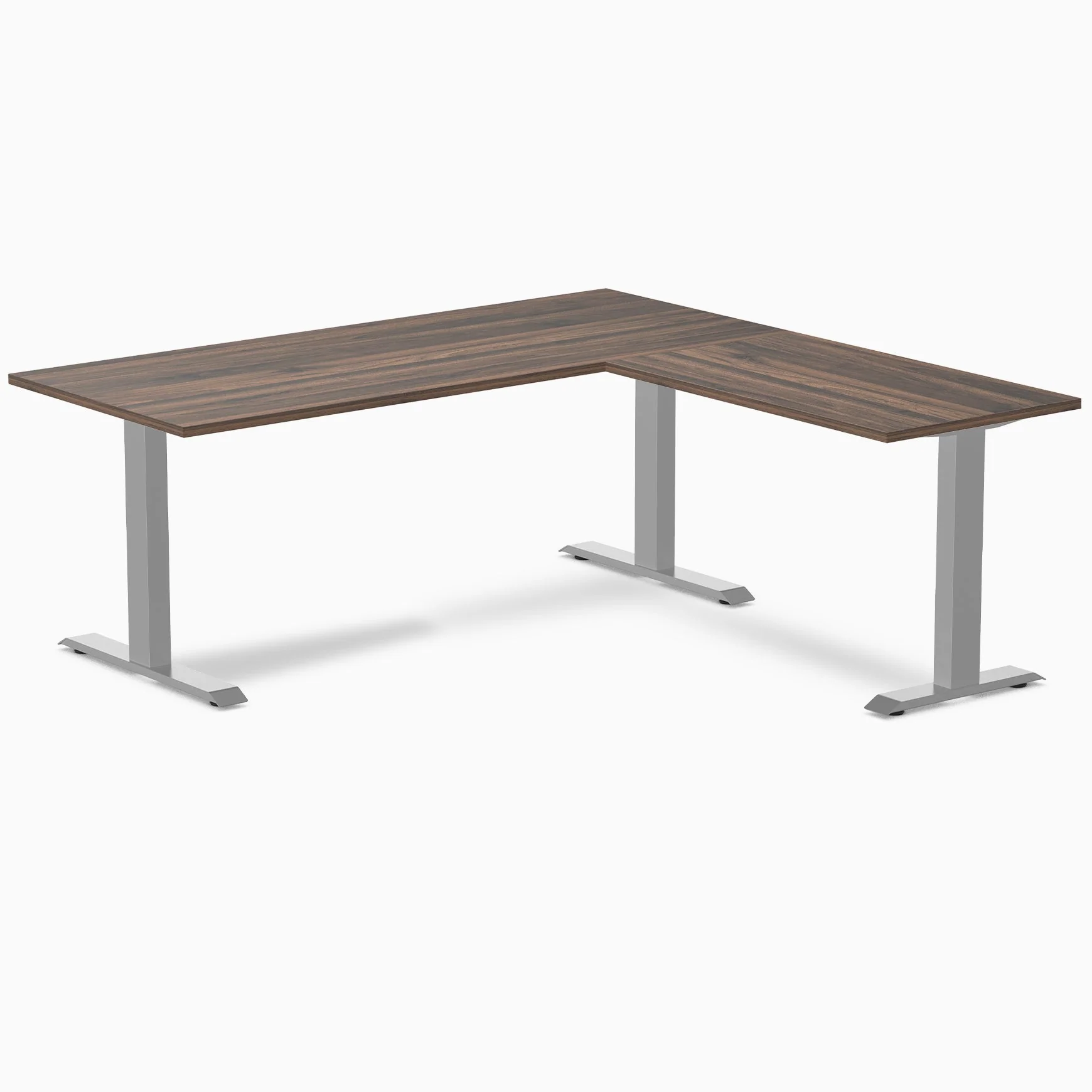 Desky Zero Melamine L-Shape Office Desk - Image 71