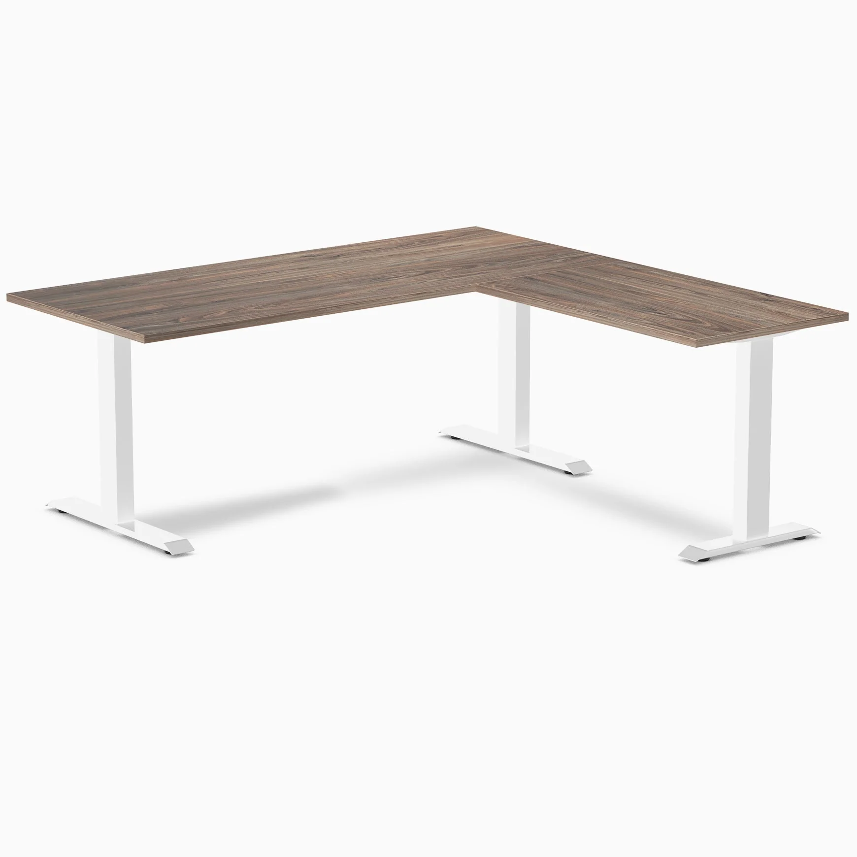 Desky Zero Melamine L-Shape Office Desk - Image 83