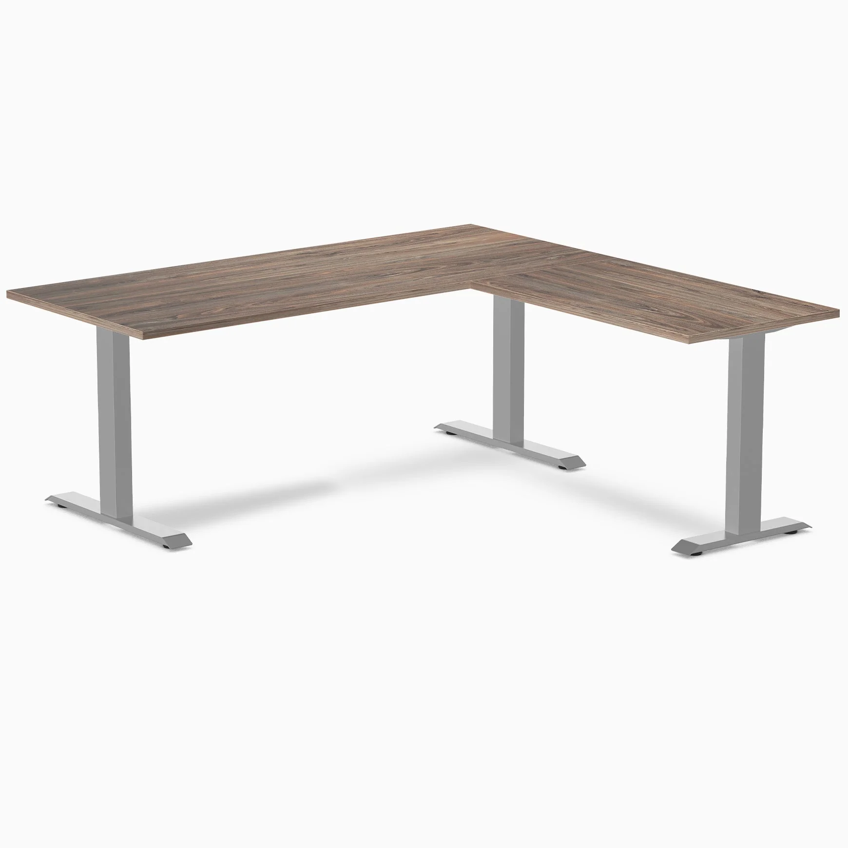 Desky Zero Melamine L-Shape Office Desk - Image 84