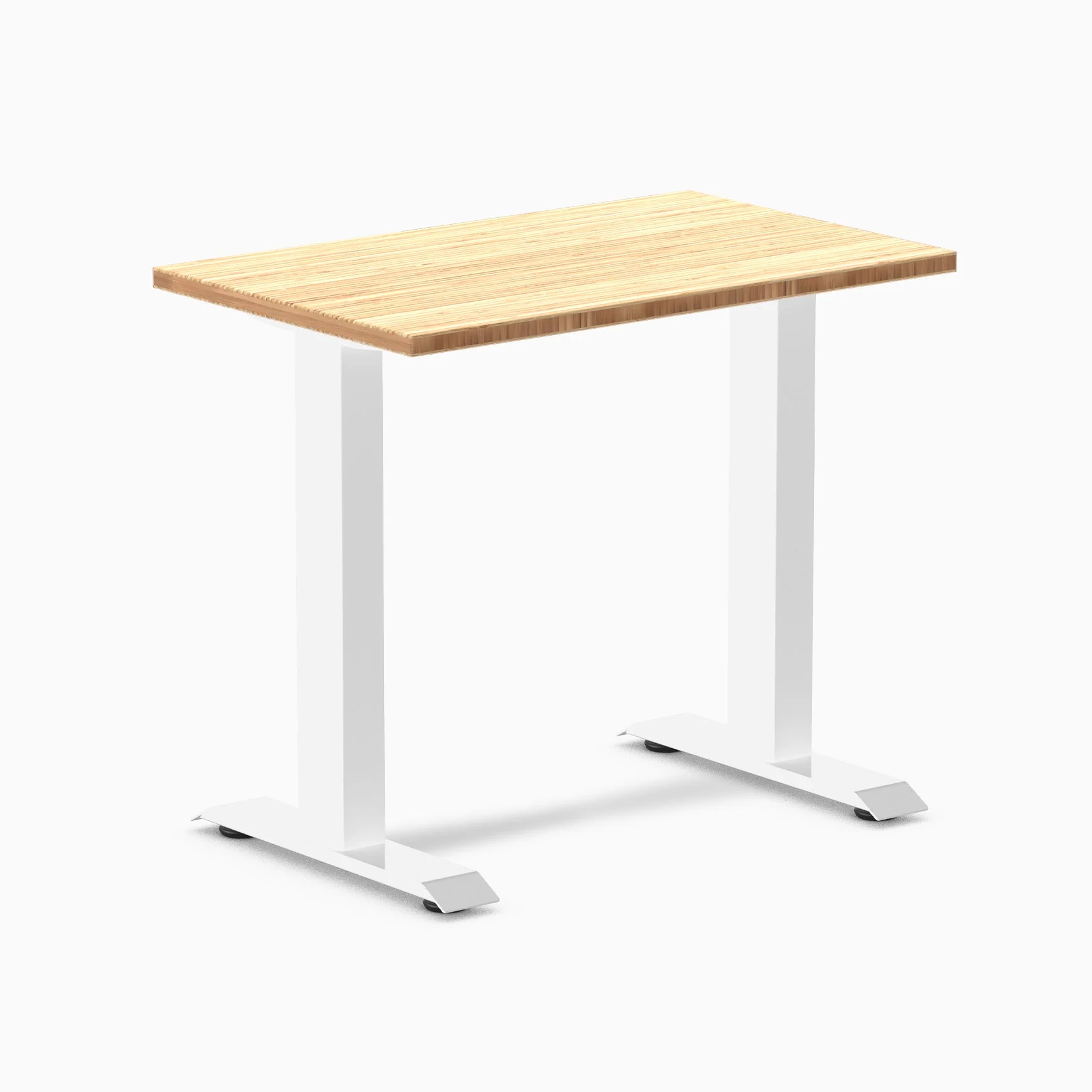 Desky Zero Mini Bamboo Office Desk - Image 10