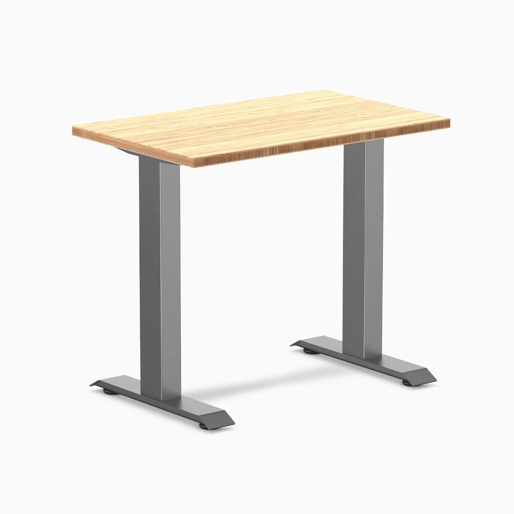 Desky Zero Mini Bamboo Office Desk - Image 11