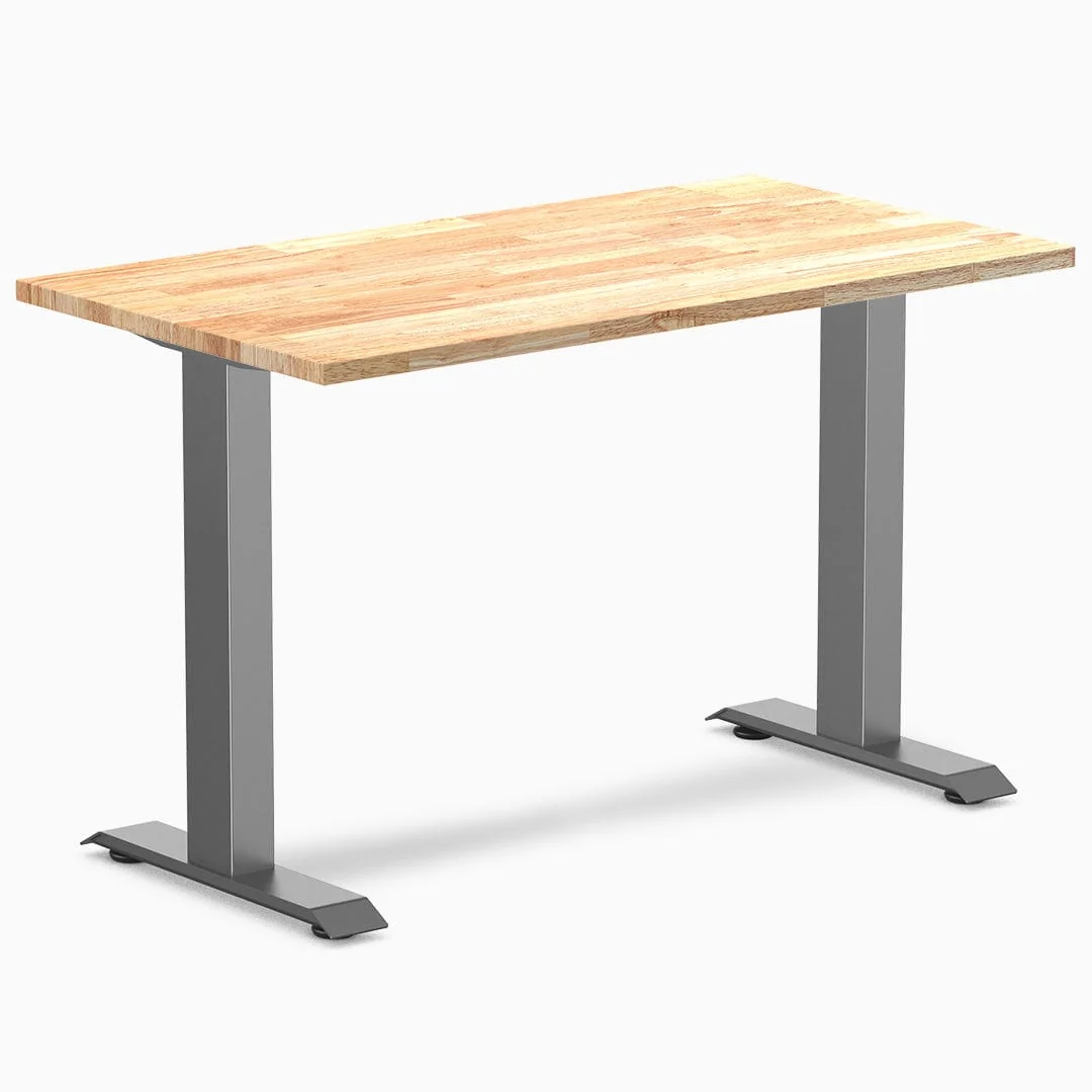 Desky Zero Mini Rubberwood Office Desk - Image 18