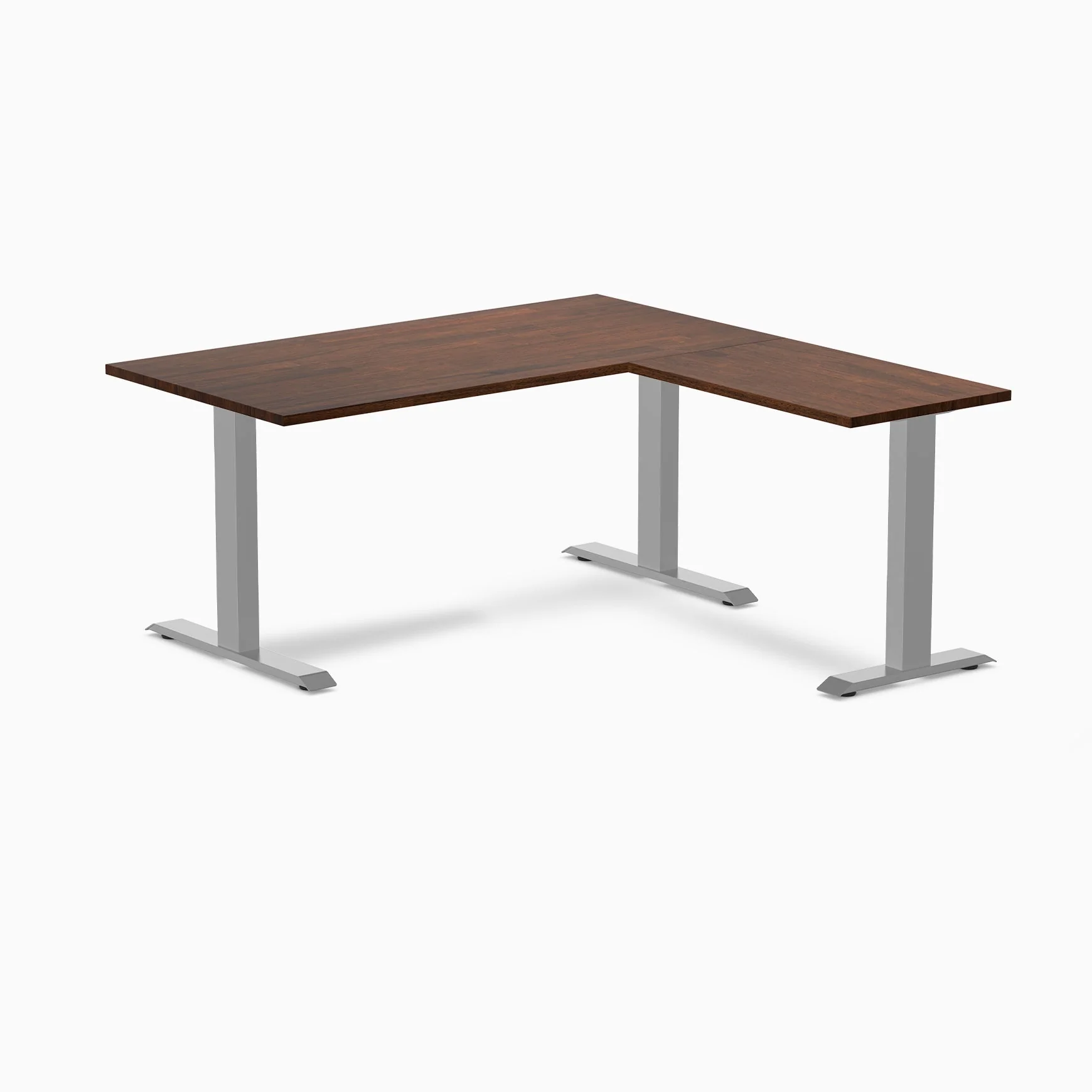 Desky Zero Rubberwood L-Shape Office Desk - Image 18