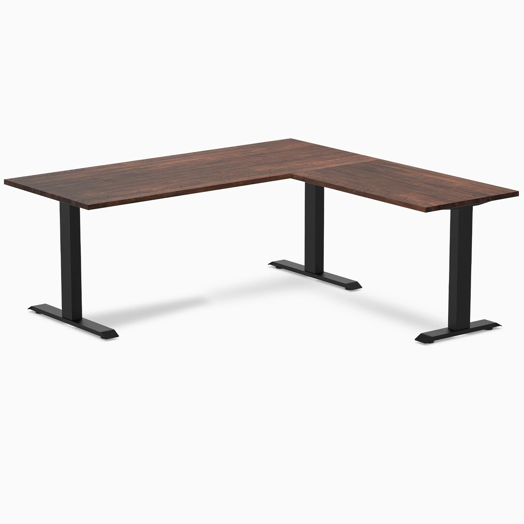 Desky Zero Softwood L-Shape Office Desk - Image 8